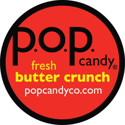 p.o.p. candy co. logo