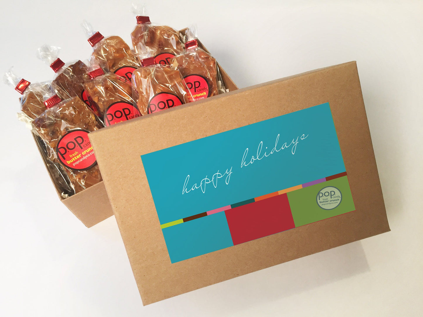 happy holidays gift pack <p> (8 oz. seasonal assortment)