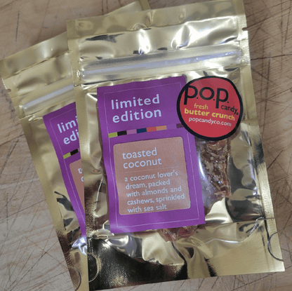 toasted coconut butter crunch (here to STAY!)