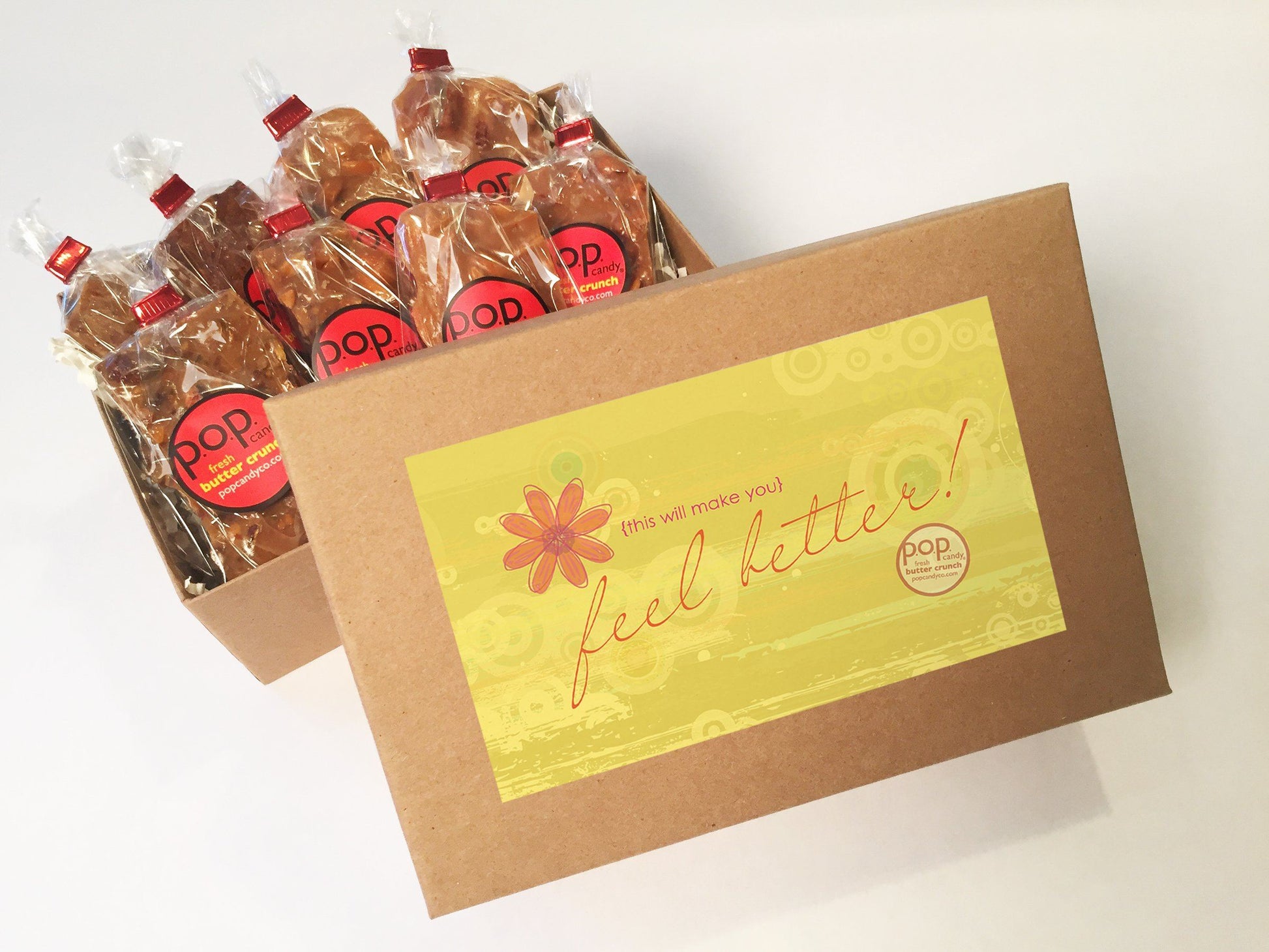 'Feel Better' gift box <p> (8 oz. assortment pack)