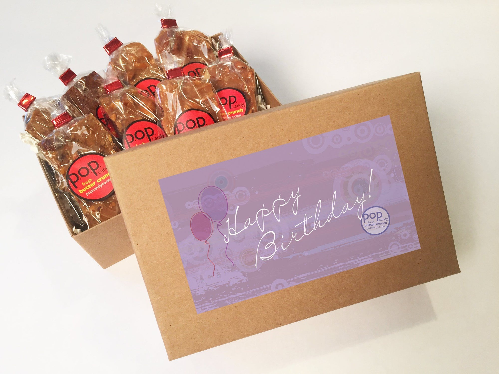 'Happy Birthday' gift box <p> (8 oz. assortment pack)