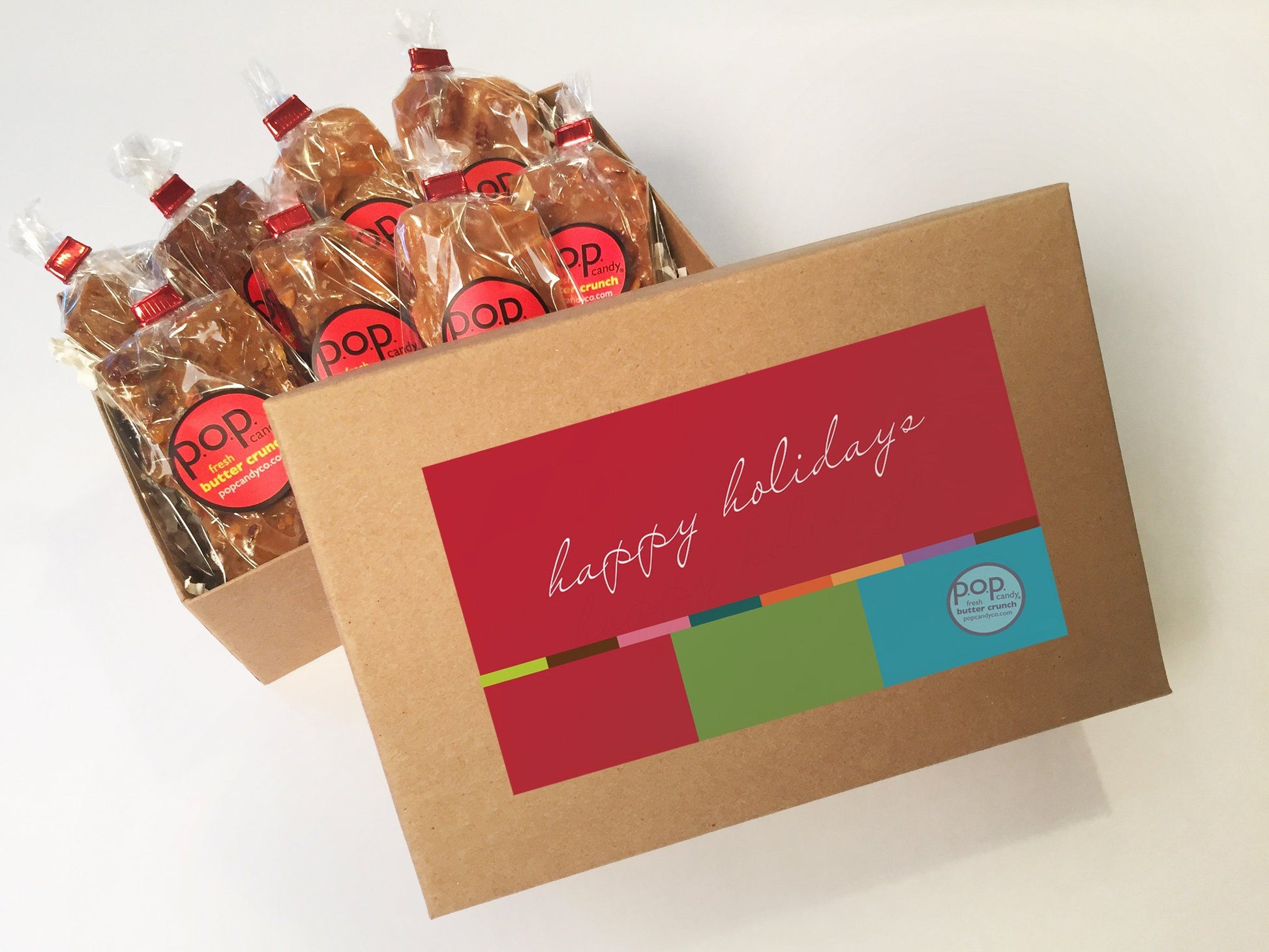 happy holidays gift pack <p> (8 oz. seasonal assortment)