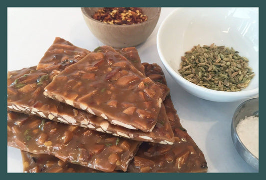 spicy almond crush butter crunch